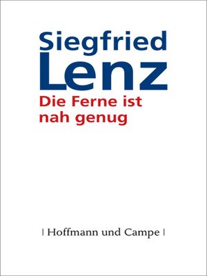 cover image of Die Ferne ist nah genug